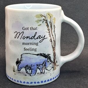 Disney World Eeyore Got That Monday Morning Feeling 14oz Coffee Mug Ceramic Cup